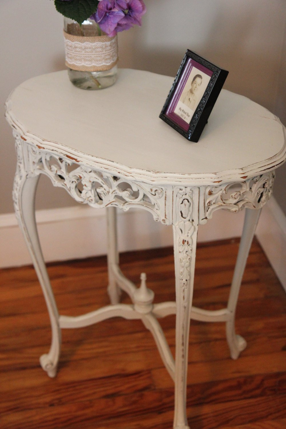 Best ideas about Shabby Chic End Tables
. Save or Pin Ornate Vintage Shabby Chic Side Table Now.