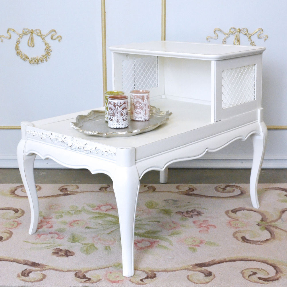 Best ideas about Shabby Chic End Tables
. Save or Pin Shabby Cottage Chic French Vintage Style Magazine Corner Now.