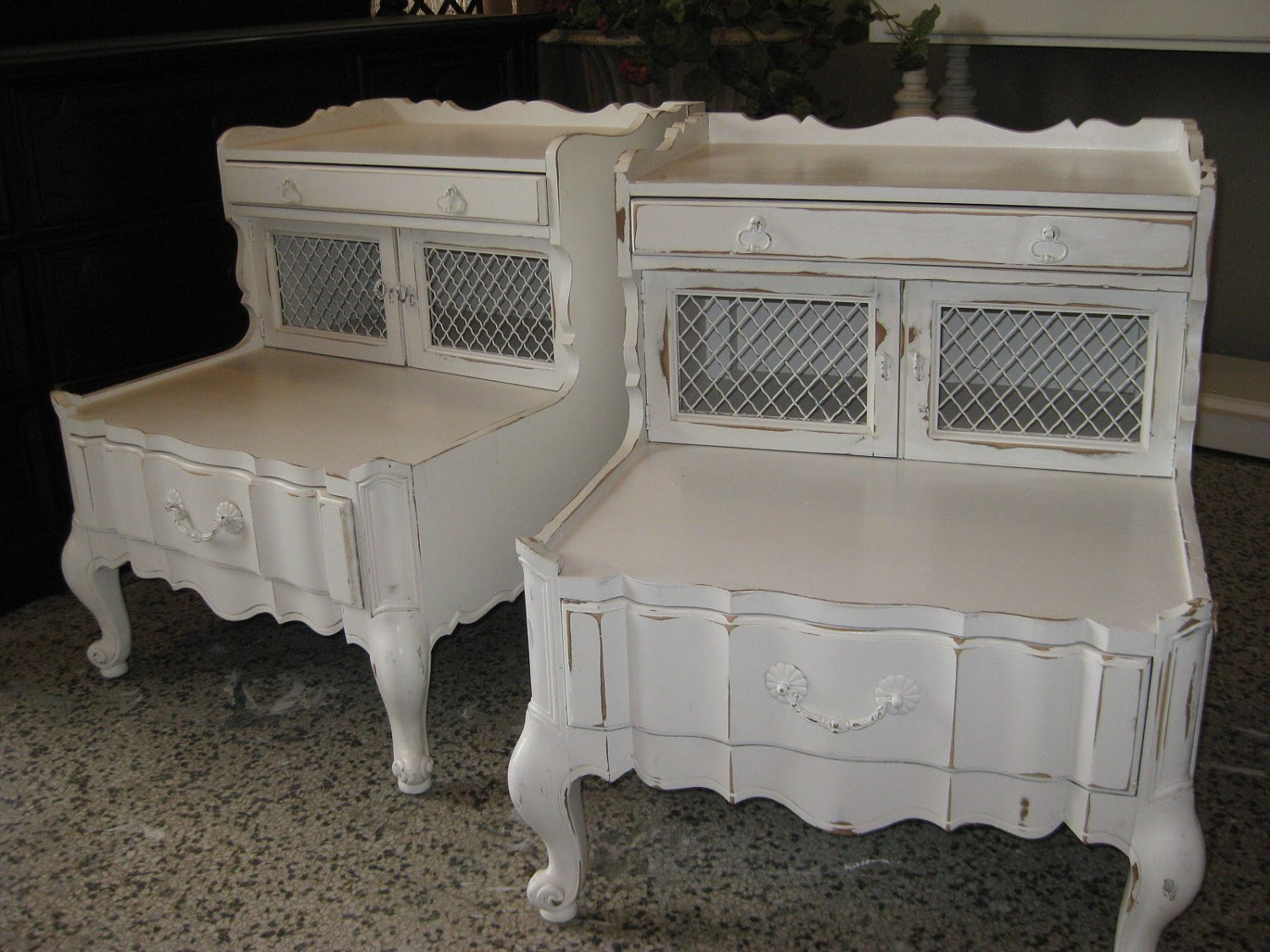 Best ideas about Shabby Chic End Tables
. Save or Pin Two french shabby chic end tables Now.