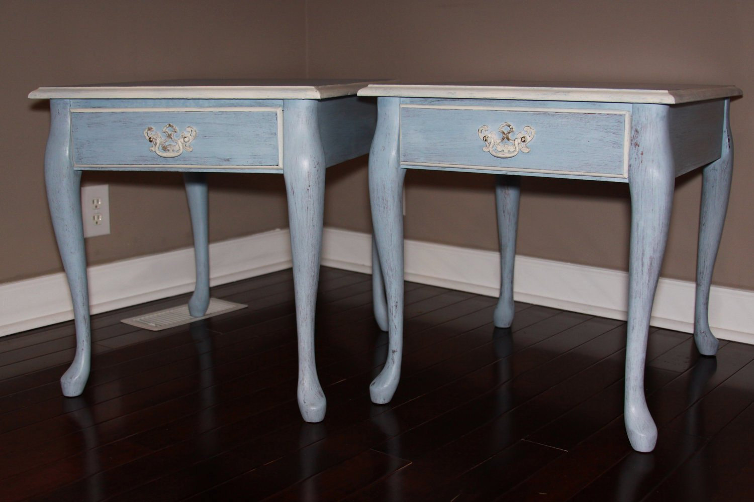 Best ideas about Shabby Chic End Tables
. Save or Pin Pair of Vintage Shabby Chic End Tables or Side Tables Now.
