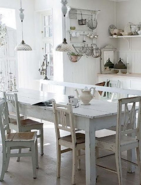 Best ideas about Shabby Chic Kitchens
. Save or Pin 85 Cool Shabby Chic Decorating Ideas Shelterness Now.