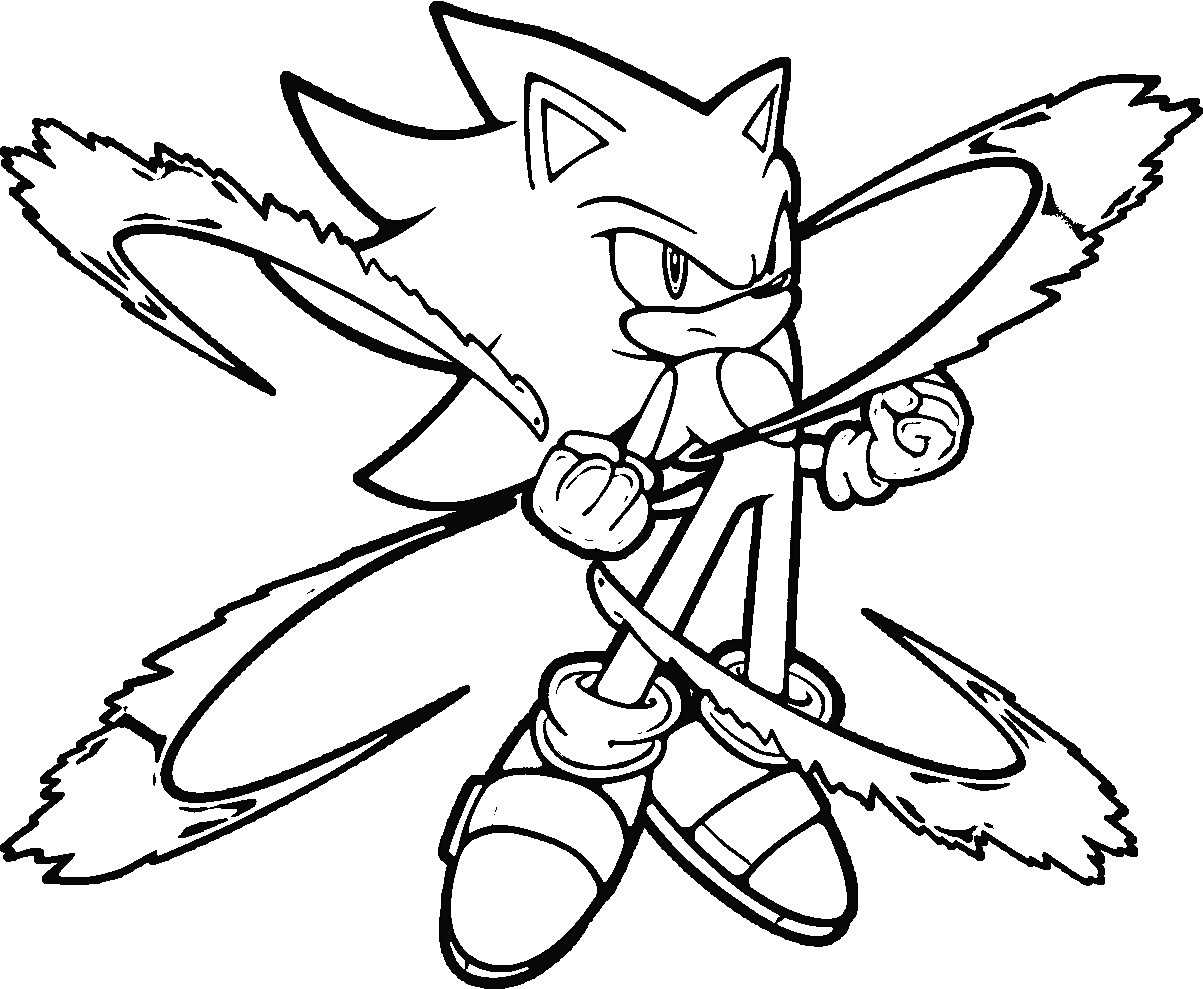 Shadow The Hedgehog Coloring Pages
 Shadow The Hedgehog Coloring thekindproject