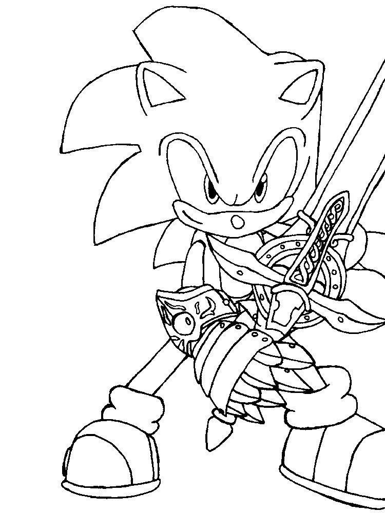 Shadow The Hedgehog Coloring Pages
 Shadow the Hedgehog coloring pages Free Printable Shadow