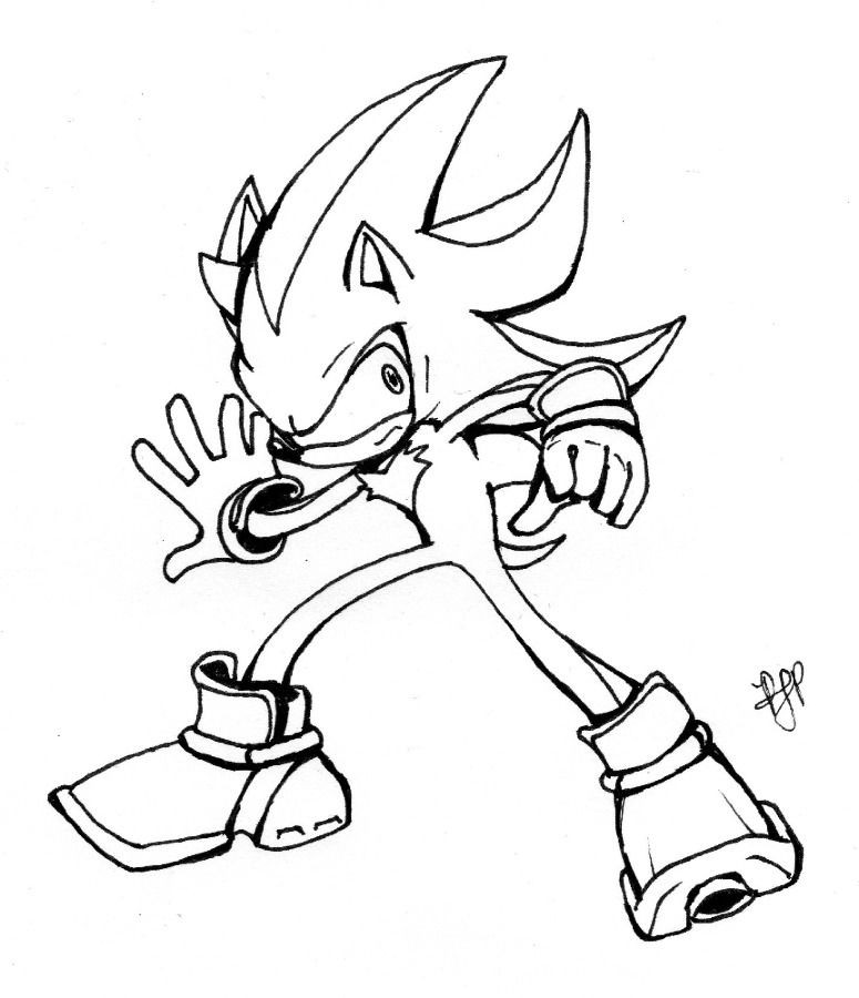 Shadow The Hedgehog Coloring Pages
 Shadow The Hedgehog Coloring Pages To Print Coloring Home