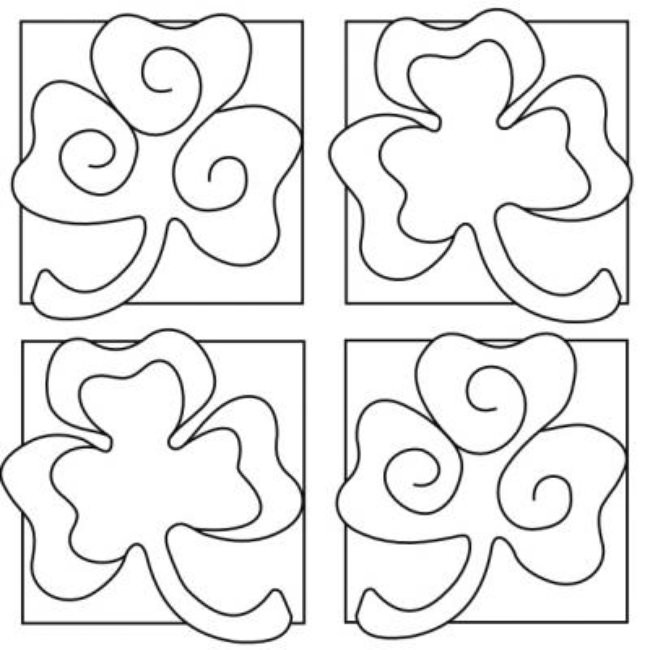 Shamrock Coloring Pages
 Free Printable Shamrock Coloring Pages For Kids