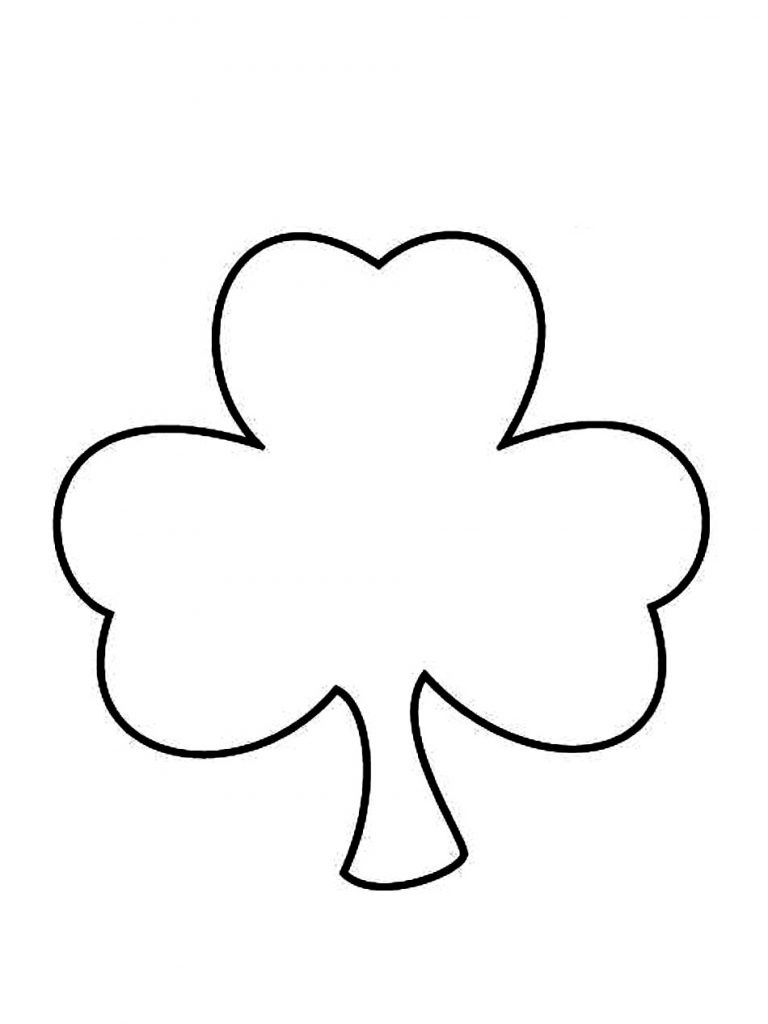 Shamrock Coloring Pages
 Free Printable Shamrock Coloring Pages For Kids