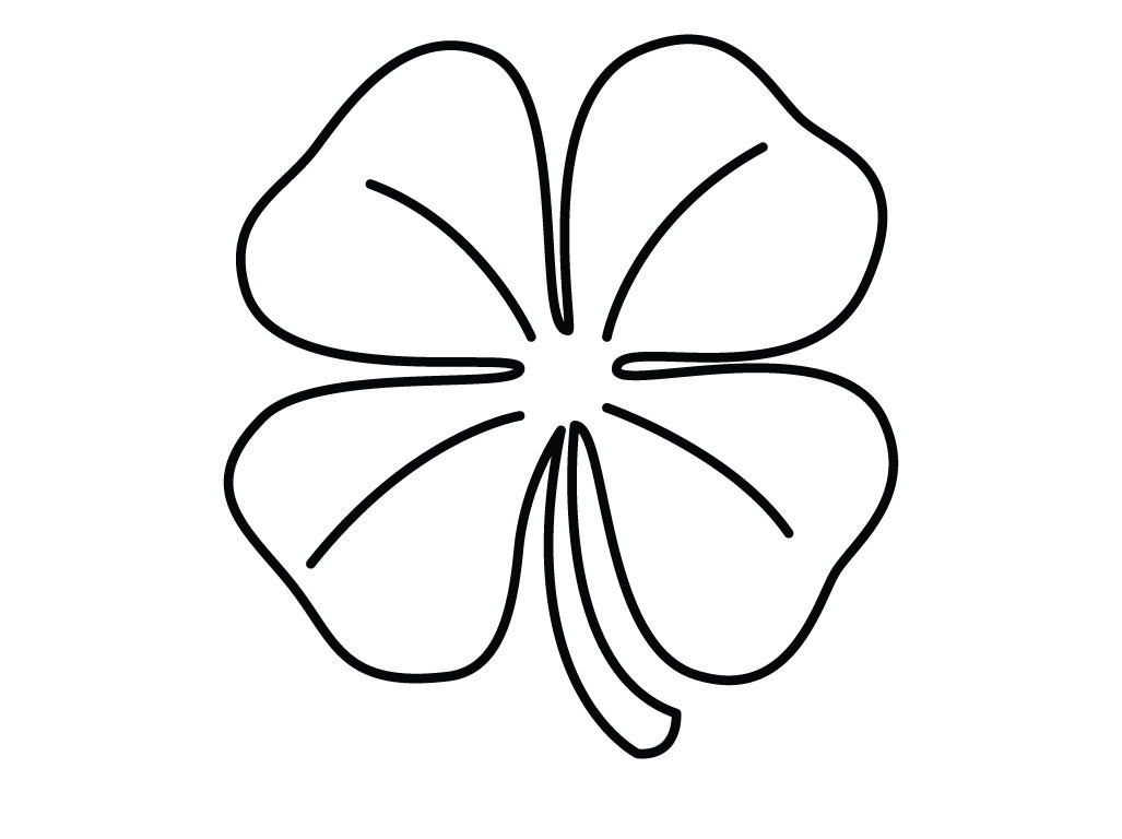 Shamrock Coloring Pages
 Free Printable Shamrock Coloring Pages For Kids