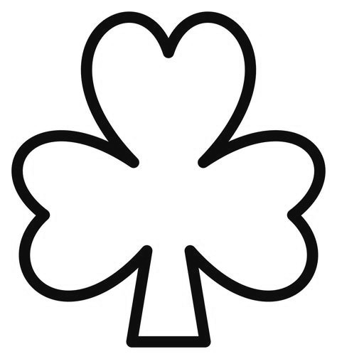 Shamrock Coloring Pages
 Free Printable Shamrock Coloring Pages For Kids