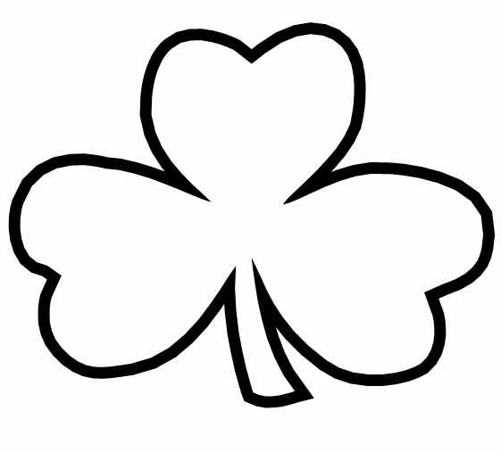 Shamrock Coloring Pages
 Saint Patrick s Day Coloring Pages