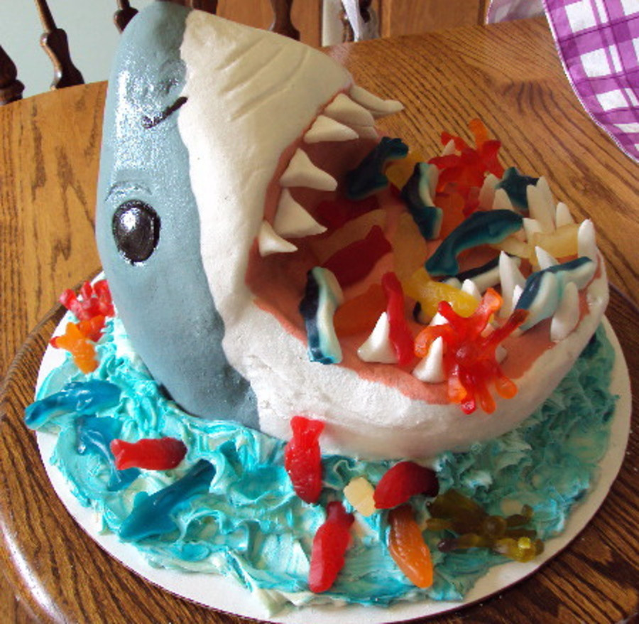 Best ideas about Shark Birthday Cake
. Save or Pin Shark Birthday Cake CakeCentral Now.