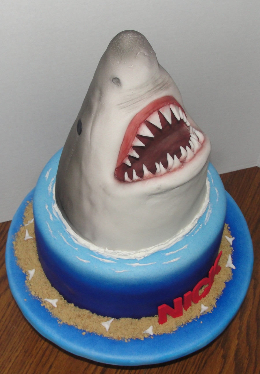 Best ideas about Shark Birthday Cake
. Save or Pin Jaws Birthday Cake CakeCentral Now.