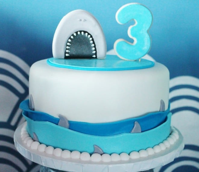 Best ideas about Shark Birthday Cake
. Save or Pin A Fin tastic Boys’ Shark Party Spaceships and Laser Beams Now.