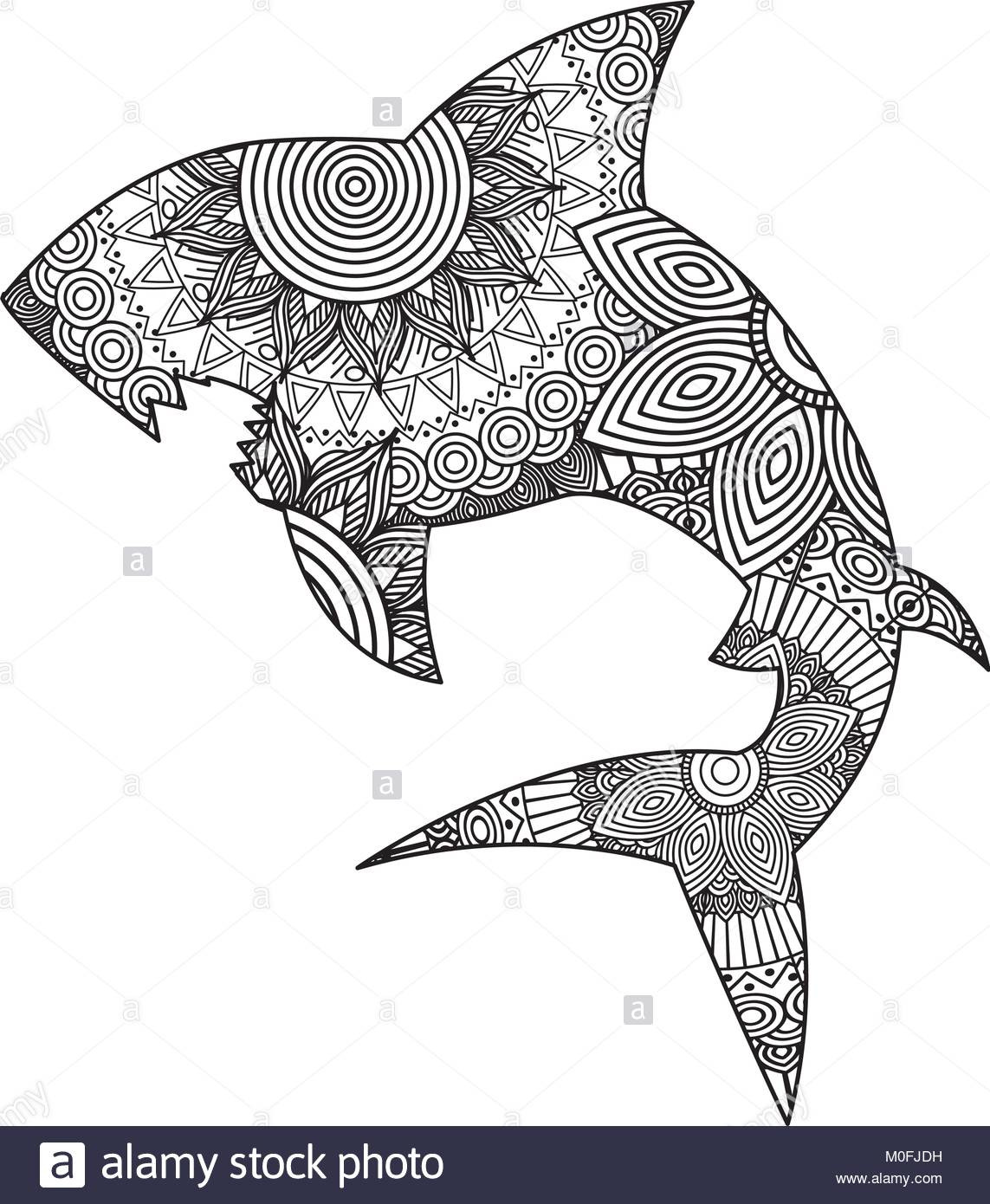 Best ideas about Shark Coloring Pages For Adults
. Save or Pin Shark Drawing Stock s & Shark Drawing Stock Now.