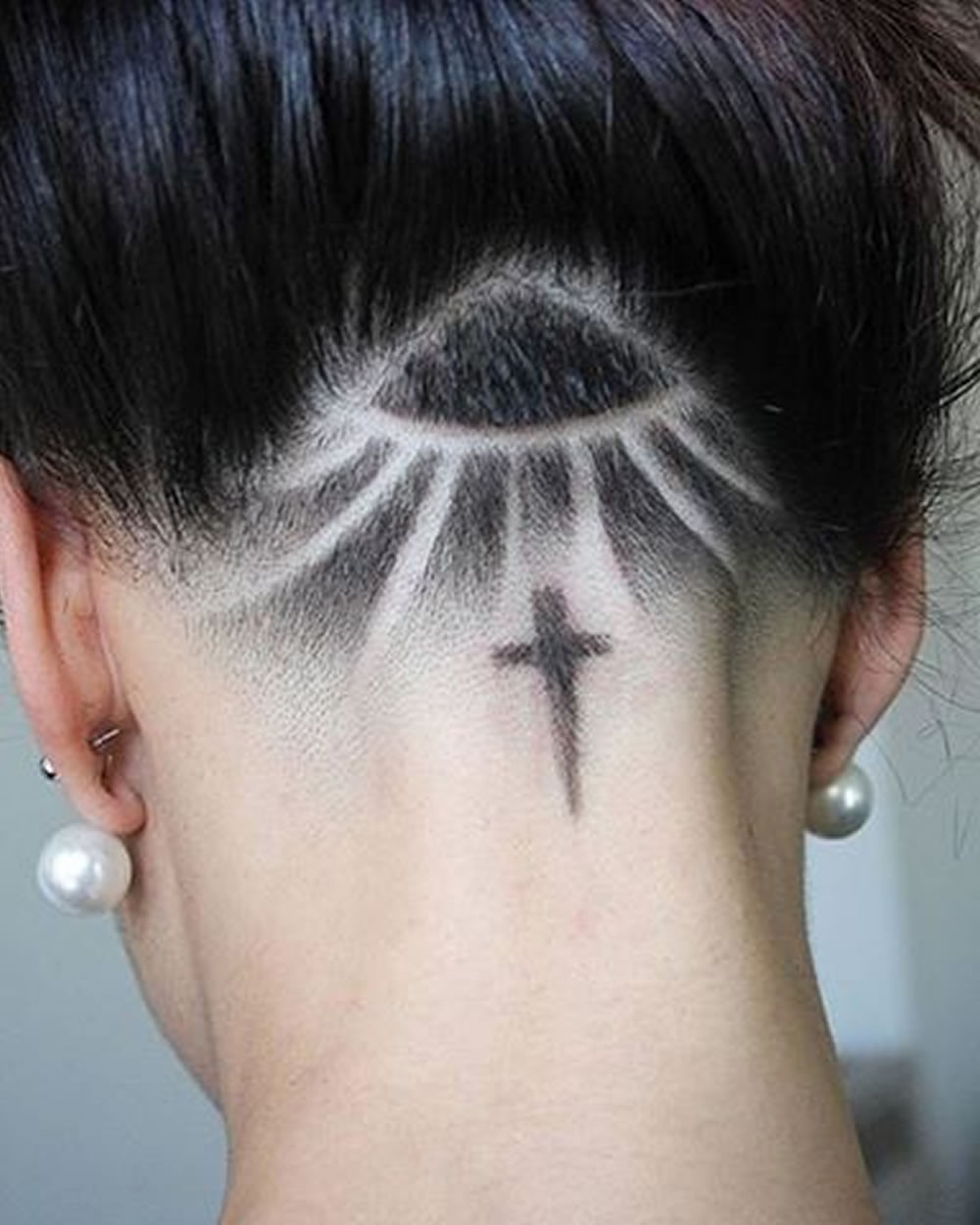 Shaved Undercut Hairstyle
 Nape Shaved Design Women for 2018 – Best Nape Haircut