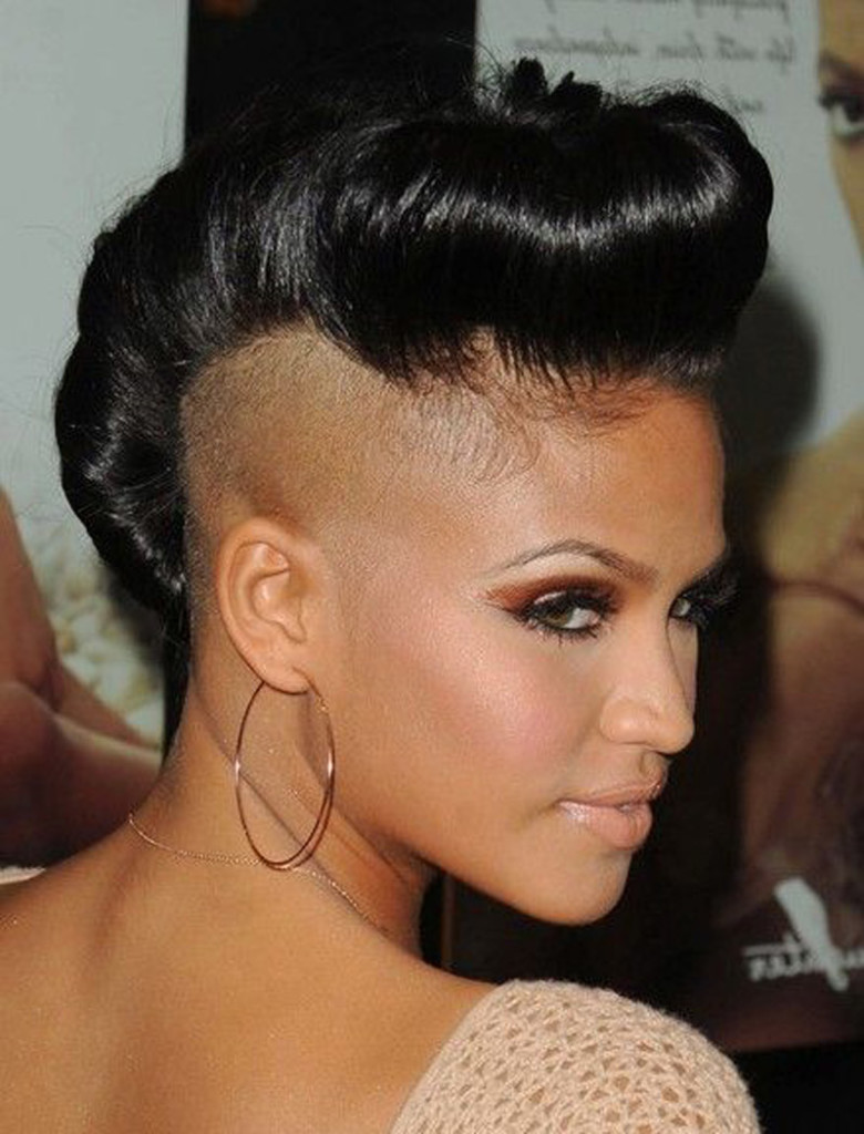 Shaved Undercut Hairstyle
 Top 15 Most Badass Shaved Hairstyles for Black Women 2018