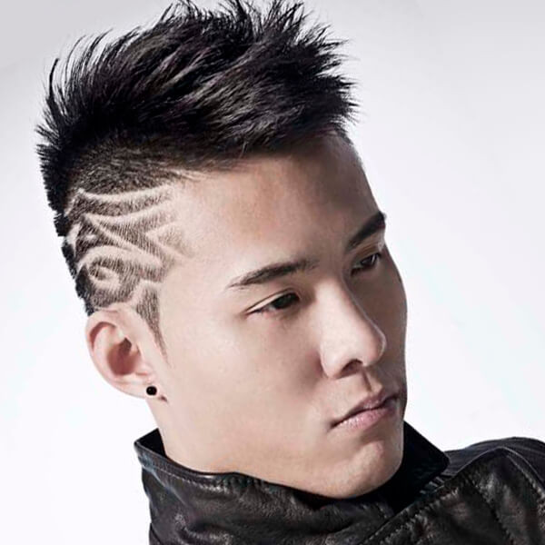 Shaved Undercut Hairstyle
 Undercut Designs Male