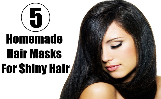 Shiny Hair DIY
 5 Easy And Simple Homemade Hair Masks For Shiny Hair