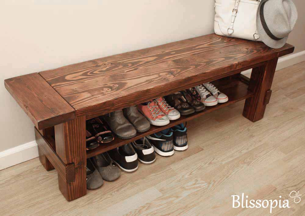 Best ideas about Shoe Bench Entryway
. Save or Pin Solid Wood Storage Bench Shoe Bench Entryway Bench Now.