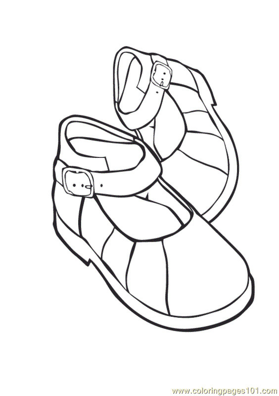 Shoes Coloring Sheets For Boys
 Shoes Coloring Page Free Shoes Coloring Pages