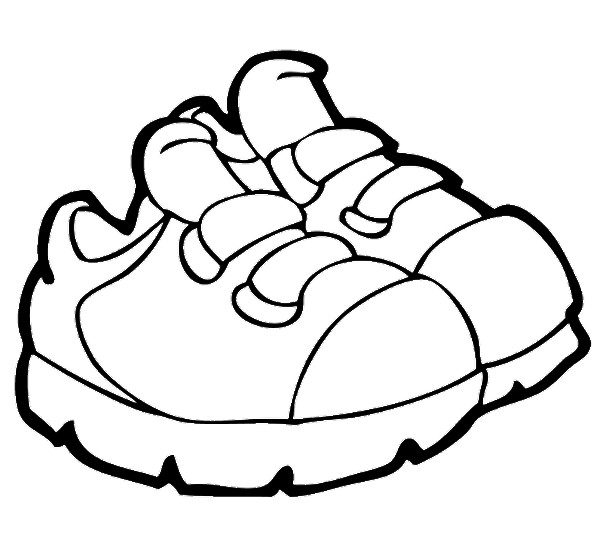 Shoes Coloring Sheets For Boys
 Shoe Drawing For Kids at GetDrawings