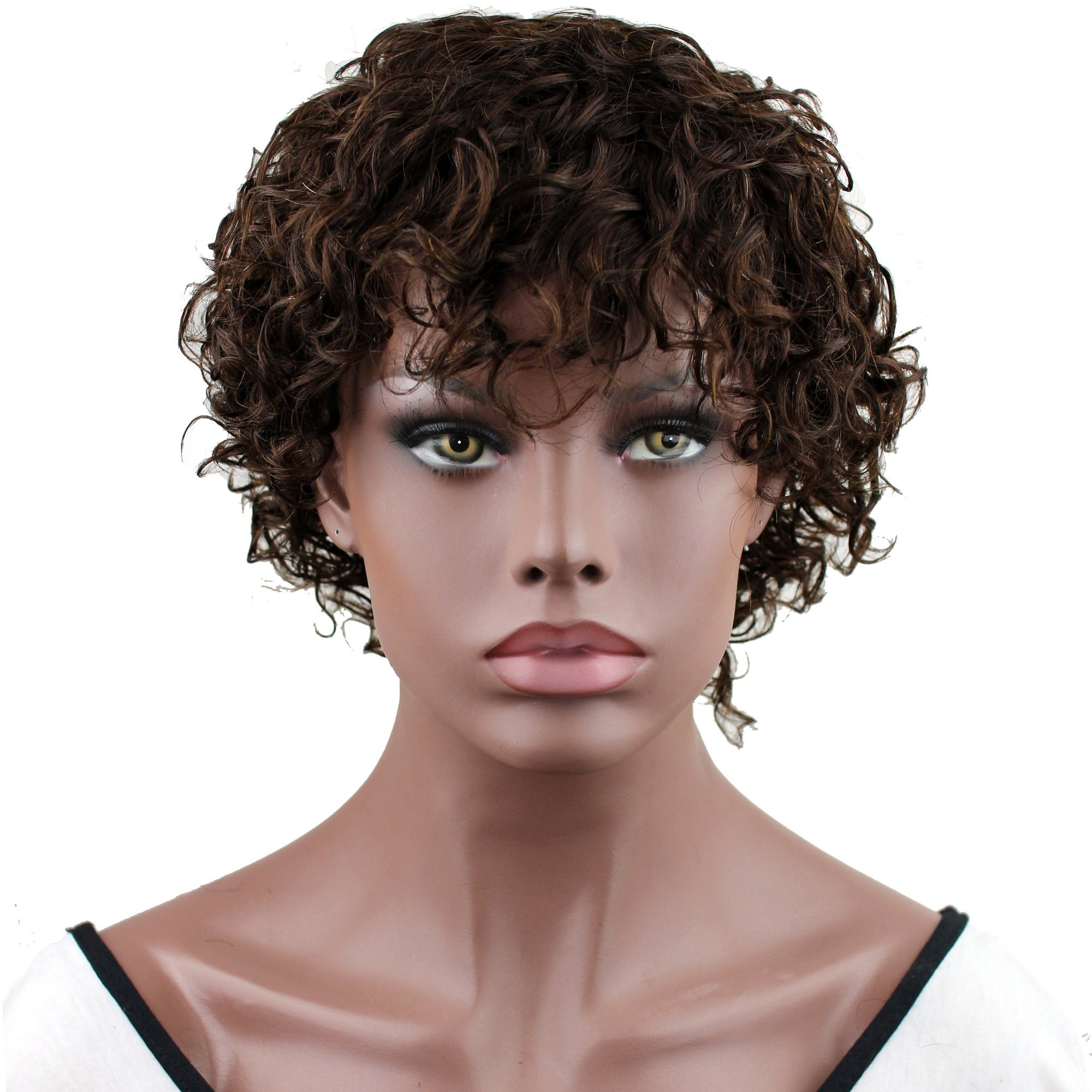 Short Black Hairstyle Wigs
 Amazon Dreambeauty Short Natural Full Wig 100