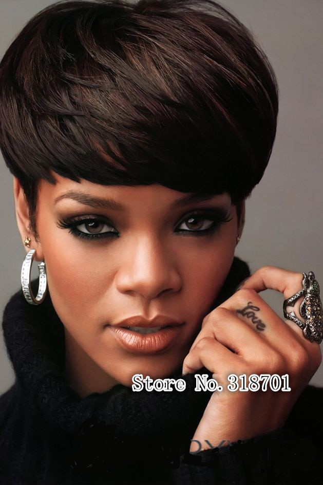 Short Black Hairstyle Wigs
 Short Wigs for Black Women Pixie Cut Wig for Women Short