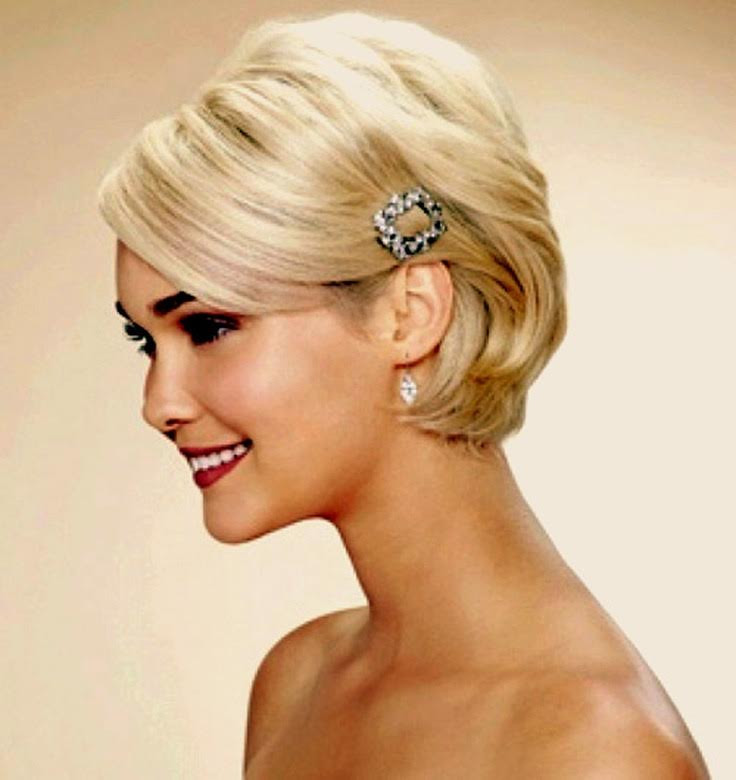 Short Bridesmaid Hairstyles
 15 Beautiful Wedding Hair Ideas