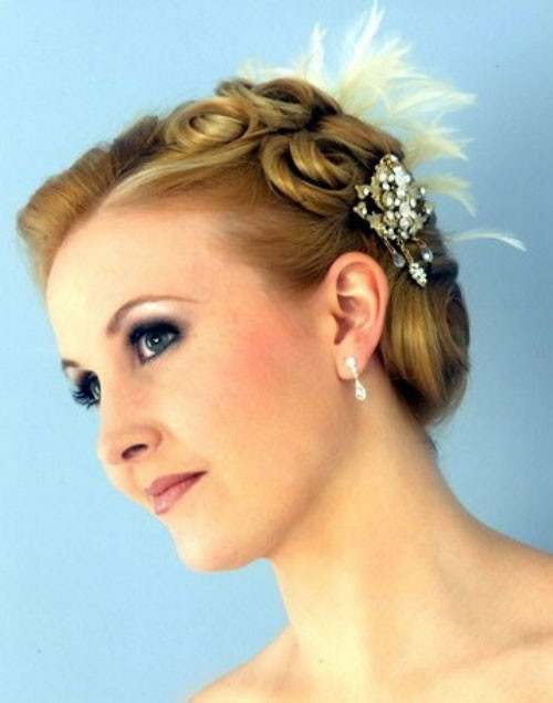 Short Bridesmaid Hairstyles
 Short wedding Hair Ideas