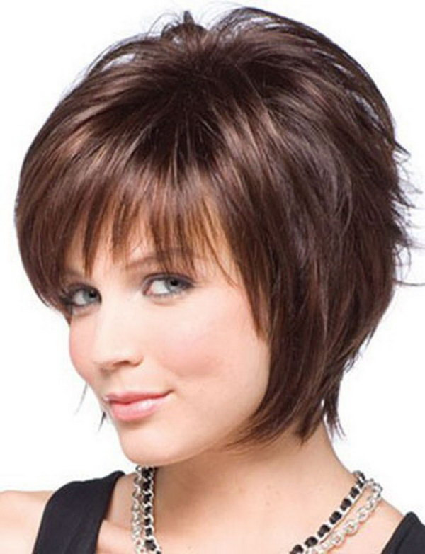 Short Haircuts For Thin Hair And Round Faces
 25 Beautiful Short Haircuts for Round Faces 2017