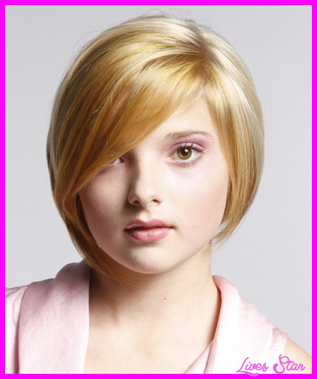 Short Haircuts For Thin Hair And Round Faces
 Short haircut for fine hair round face LivesStar