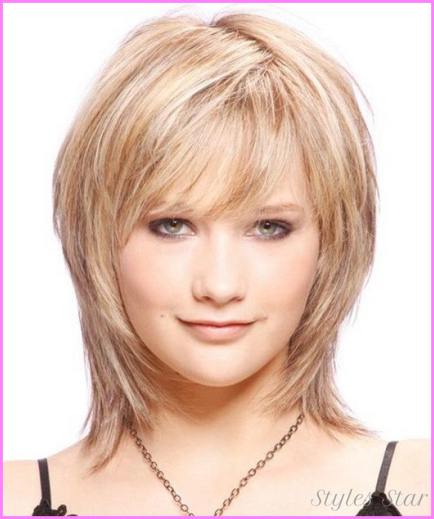 Short Haircuts For Thin Hair And Round Faces
 Short haircuts for women with round faces over