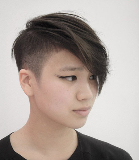 Short Haircuts With Undercut
 Gallery Undercut Pixie