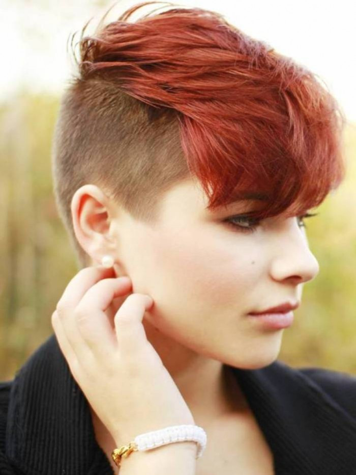 Short Haircuts With Undercut
 Undercut Hairstyle For Women s The Xerxes