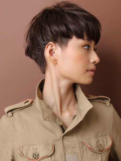 Short Haircuts With Undercut
 25 Gorgeous Asian Hairstyles For Girls