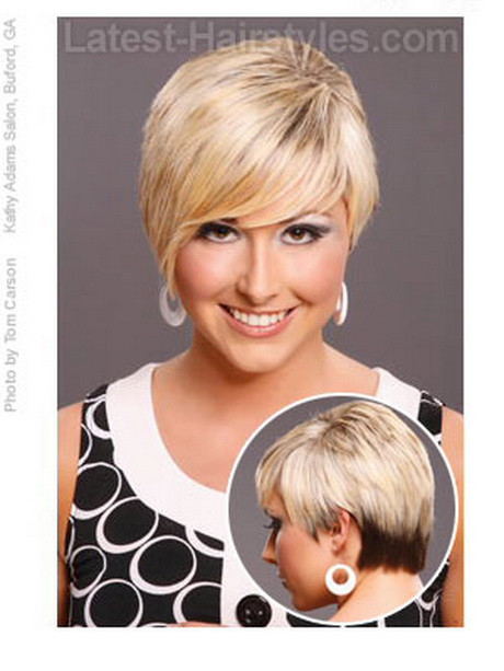 Short Hairstyles For Round Faces Over 50
 Short hairstyles for women over 50 with round faces