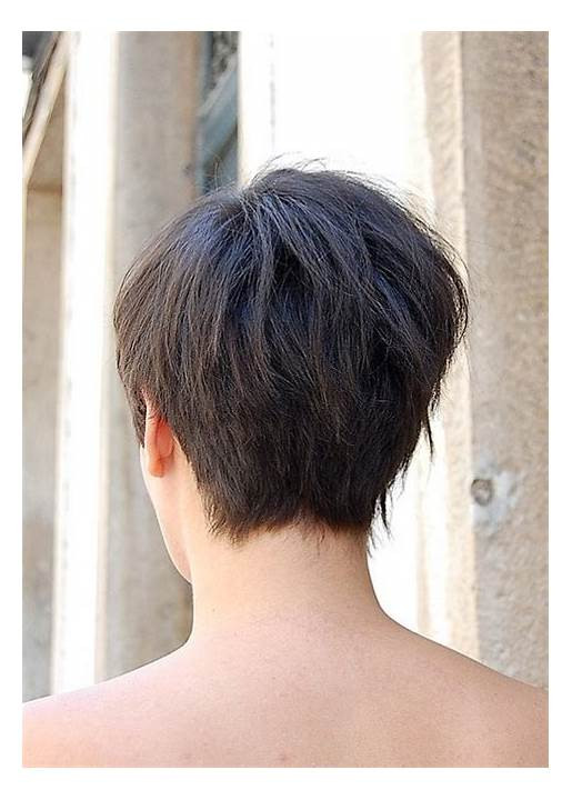 Short Hairstyles Front And Back View 2019
 Back View Short Stacked Bob Haircuts Front And Very