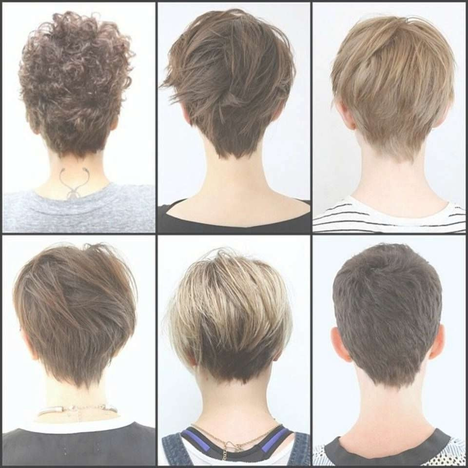 Short Hairstyles Front And Back View 2019
 2019 Latest Back View Pixie Hairstyles