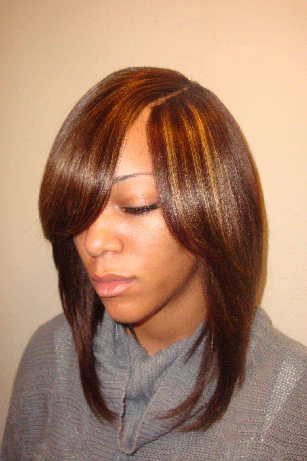 Short Sew In Hairstyles With Invisible Part
 sew in bob hairstyles invisible part 255