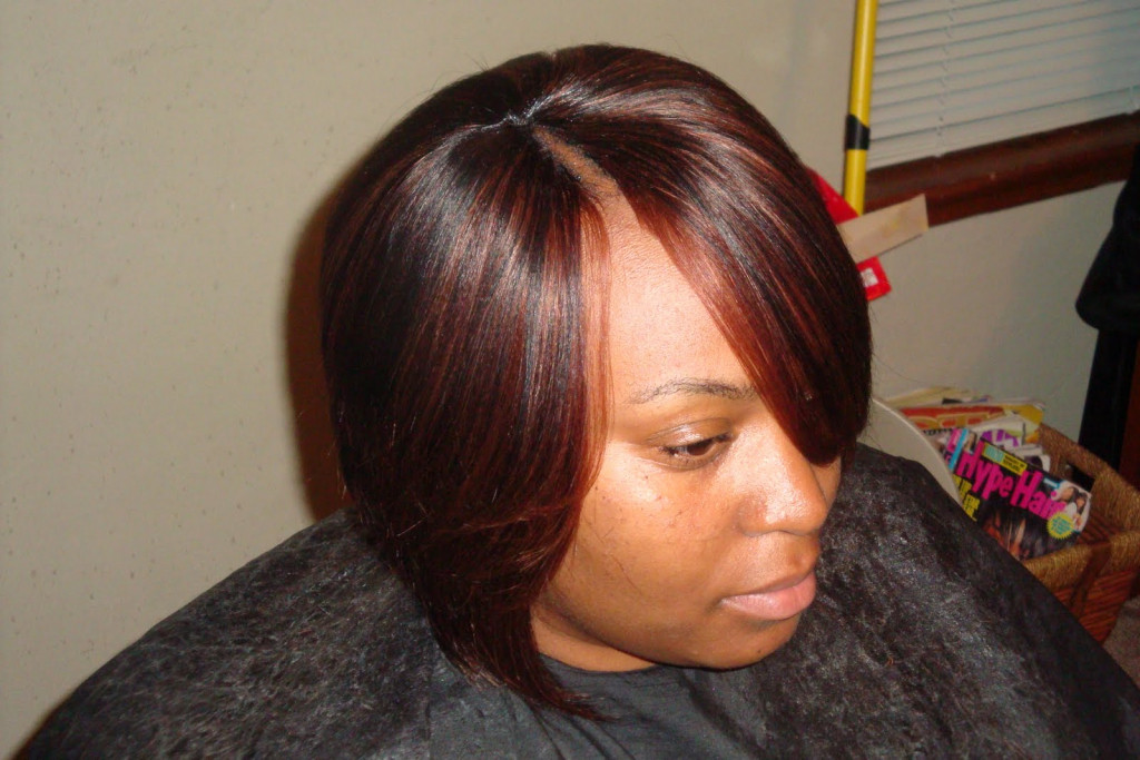 Short Sew In Hairstyles With Invisible Part
 Short sew in hairstyles with invisible part