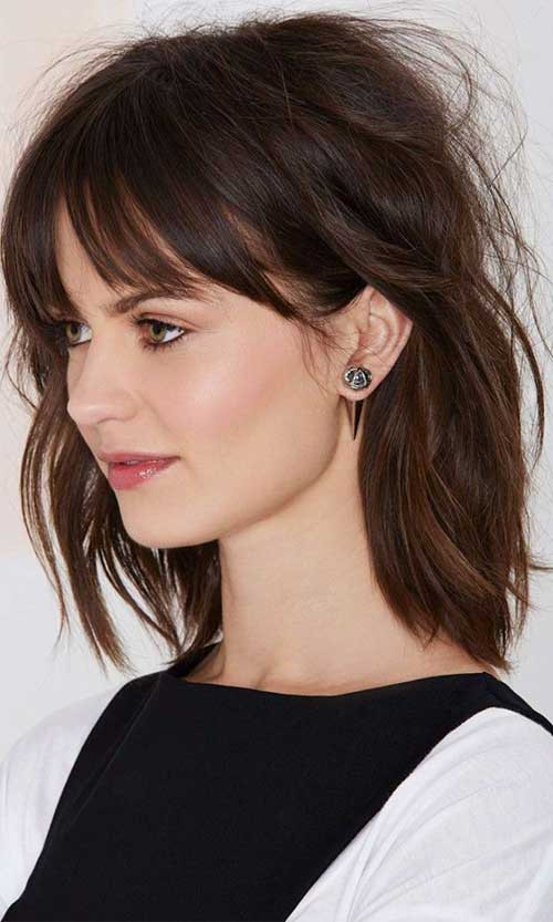 Short To Medium Hairstyles With Bangs
 20 Best Short To Medium Length Haircuts