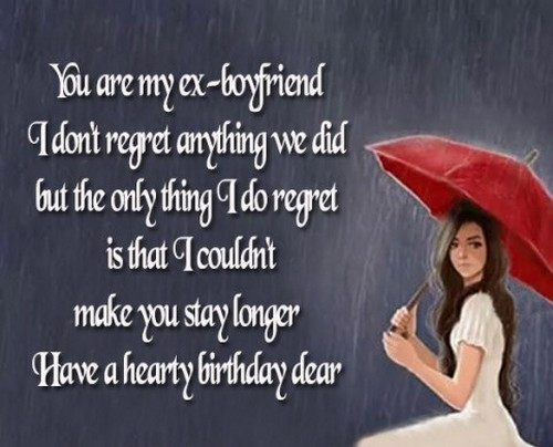 Best ideas about Should I Wish My Ex Happy Birthday
. Save or Pin 45 Happy Birthday Ex Boyfriend Wishes Now.