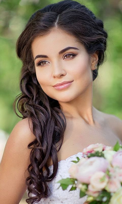 Side Swept Wedding Hairstyle
 40 Gorgeous Side Swept Wedding Hairstyles