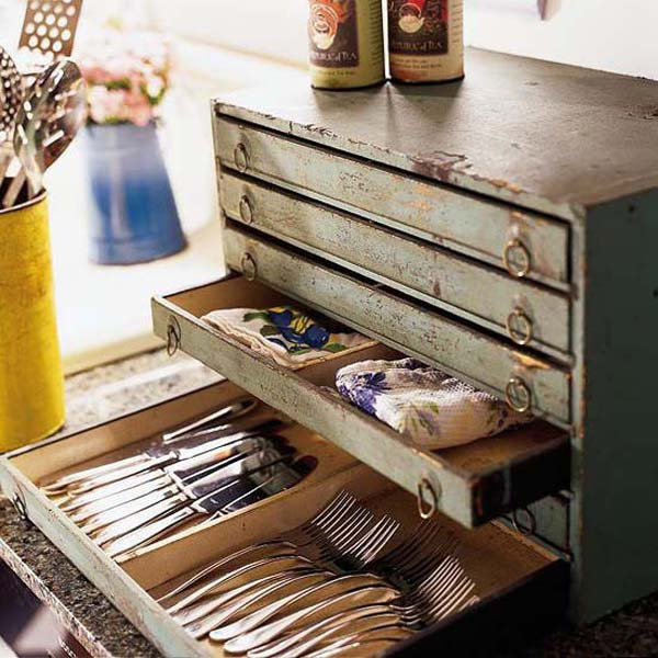 Best ideas about Silverware Storage Ideas
. Save or Pin Top 27 Clever and Cute DIY Cutlery Storage Solutions Now.