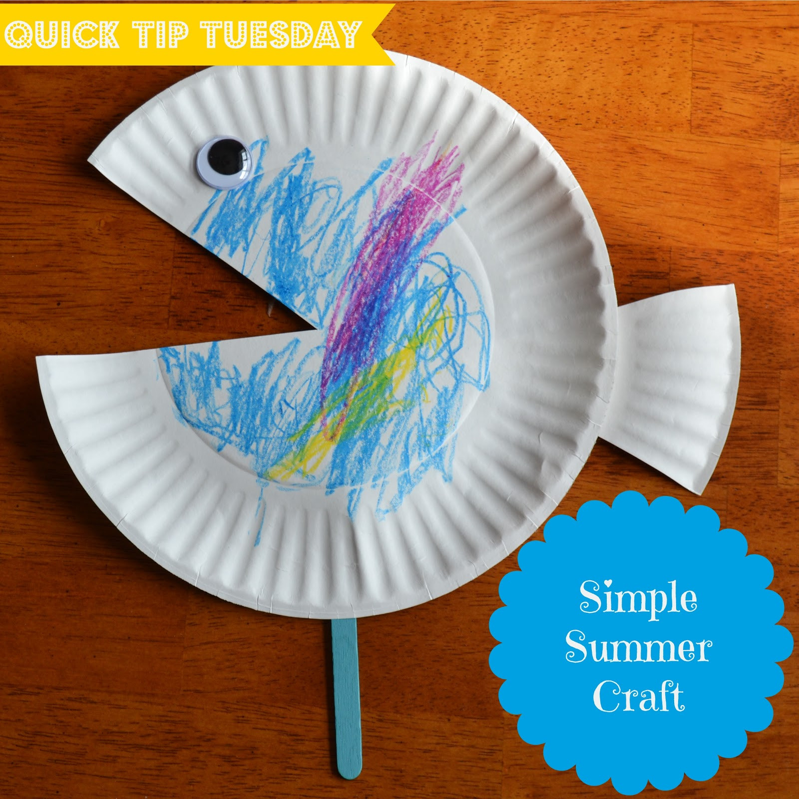Simple Craft For Preschoolers
 Inviting Wall Decor Simple Summer Quick Craft Ideas