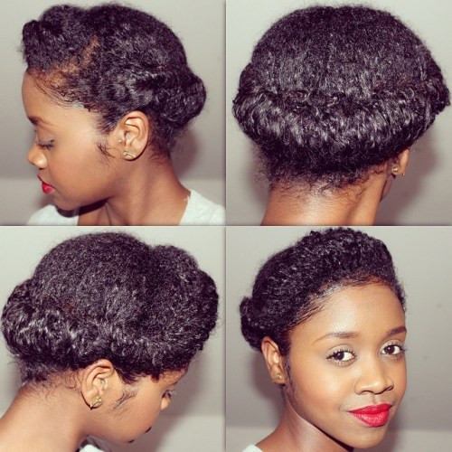 Simple Natural Hairstyles
 45 Easy and Showy Protective Hairstyles for Natural Hair