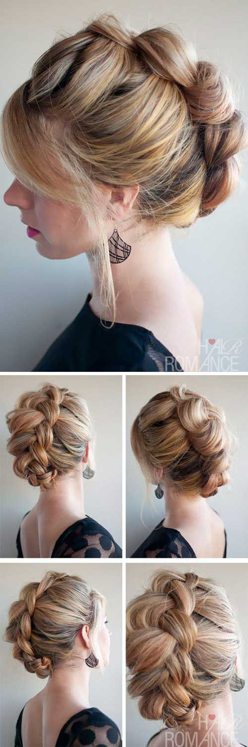 Simple Updo Hairstyles
 20 Easy Long Hair Updos