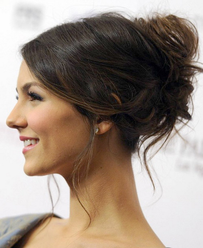 Simple Updo Hairstyles
 Cute easy updo hairstyles for women 2015