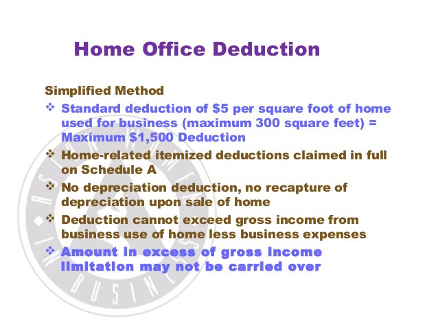 Best ideas about Simplified Home Office Deduction
. Save or Pin Taxes and Record Keeping Presentation Now.