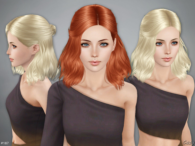 Sims 3 Hairstyles Female
 Cazy s Haley Hairstyle Sims 3