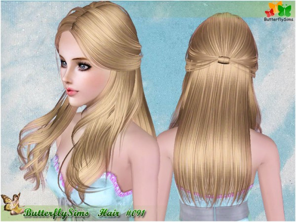 Sims 3 Hairstyles Female
 Custom Sims 3 Female Hair 091